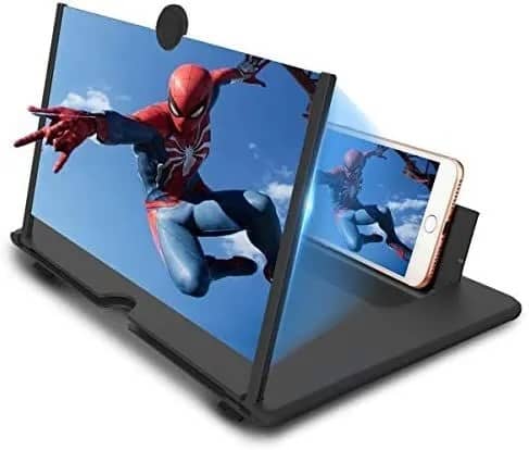 8.5-Inch 3D Glass Magnifier – Foldable Mobile Screen Amplifier for Enhanced Viewing