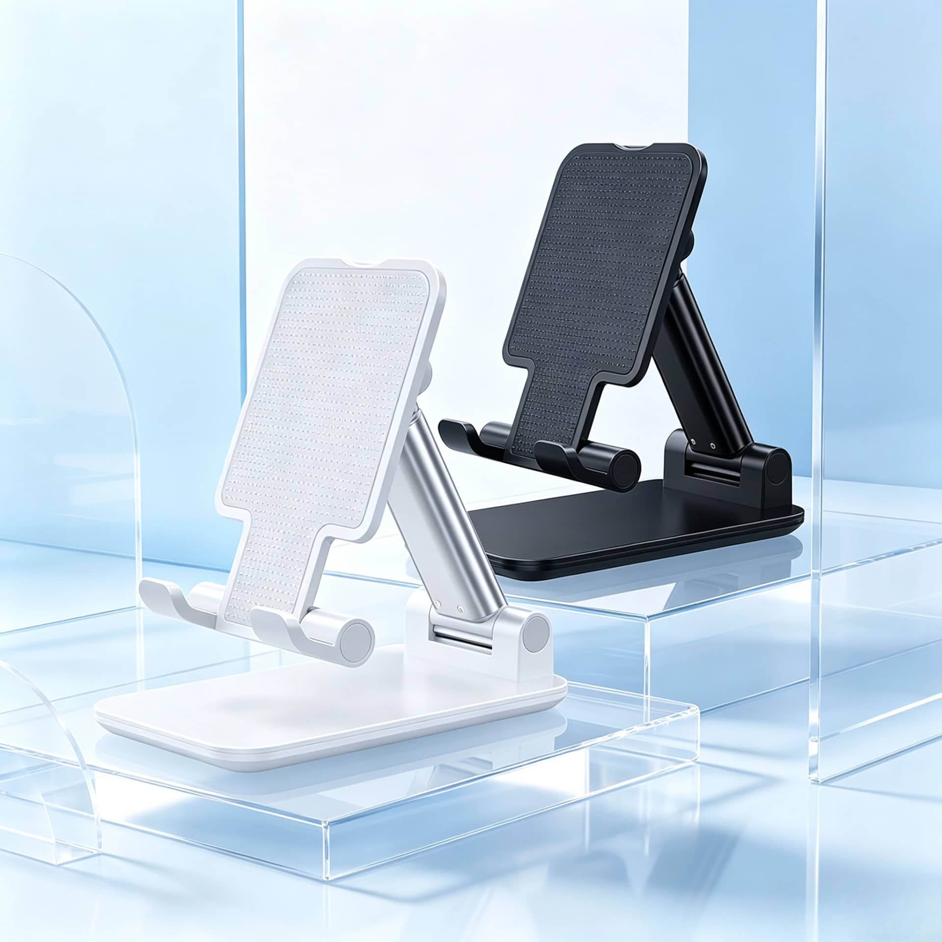 T1 Universal Adjustable Desktop Stand for Mobile Phones & Tablets | Multicolor