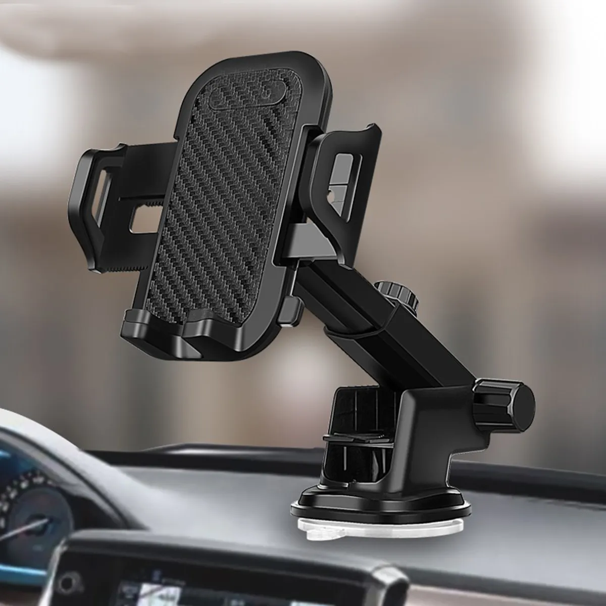 360° Rotating In Car Suction Mobile Phone Holder Stand Windscreen Universal Super Strong Car Mount